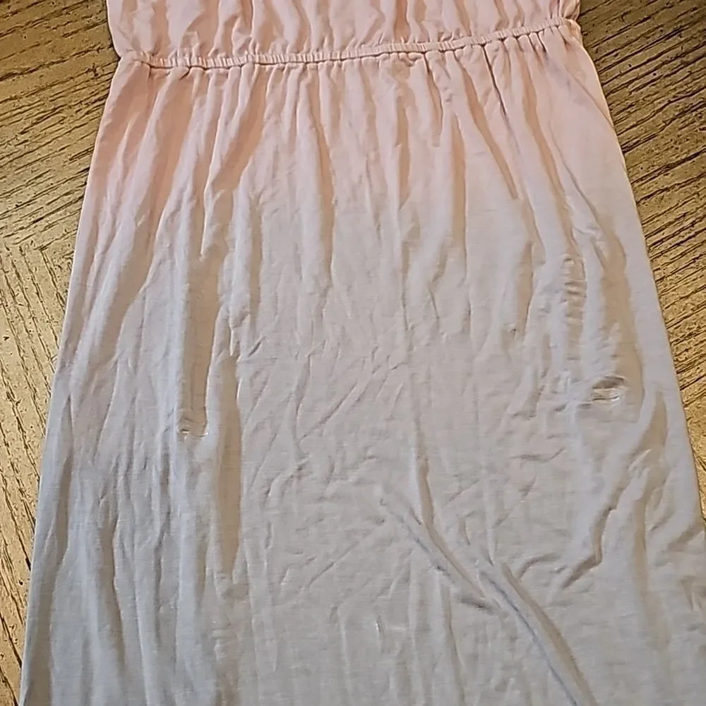 Pink purple ombre halter maxi dress girls size L NWT Bixby Lane